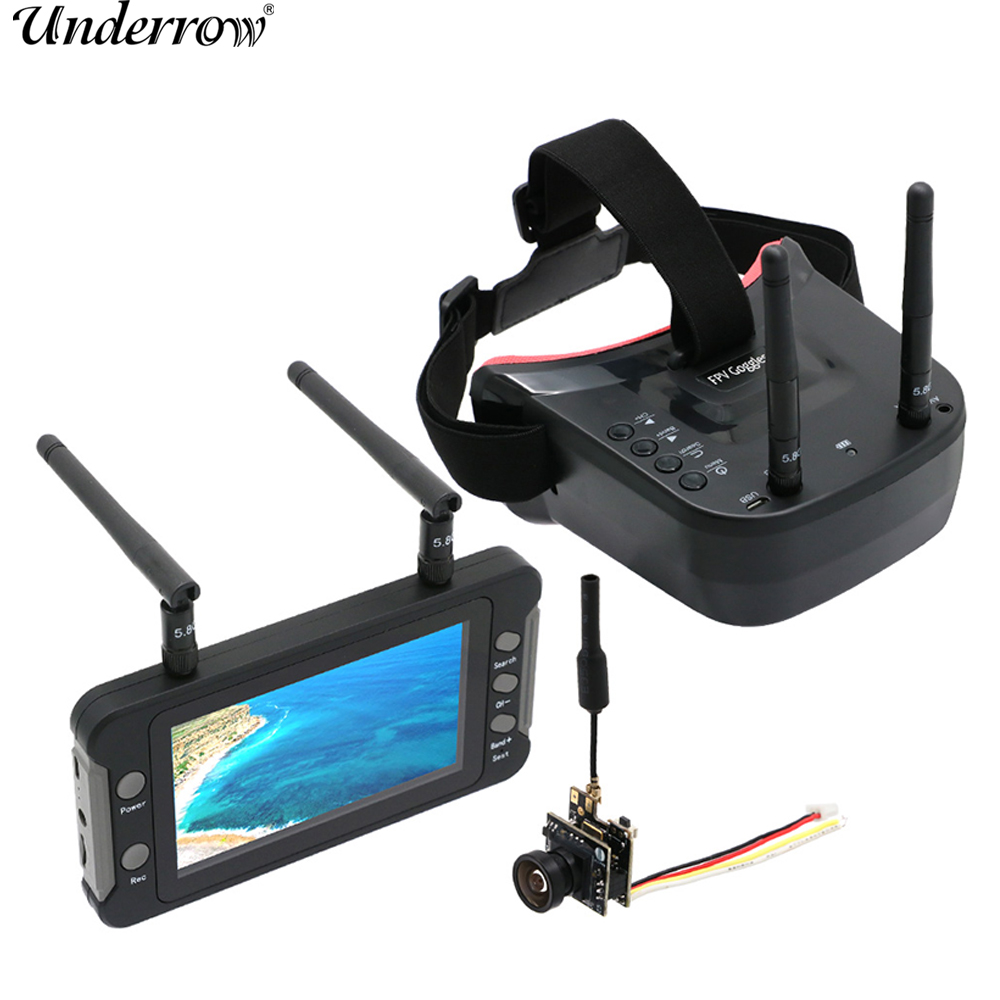 Drone Racing Goggles - Очки FPV 5.8G 40CH с двумя