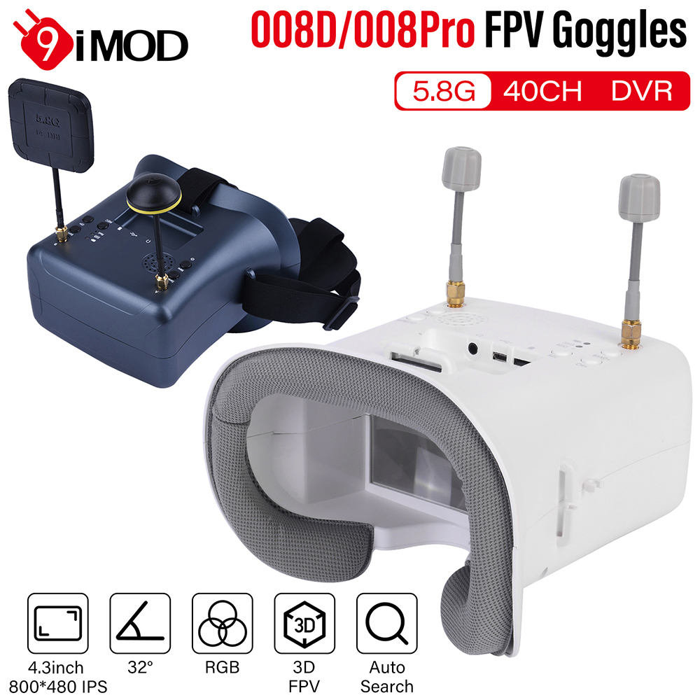 Drone Racing Goggles - FPV-очки 9IMOD 5.8G VR 008D 008PRO