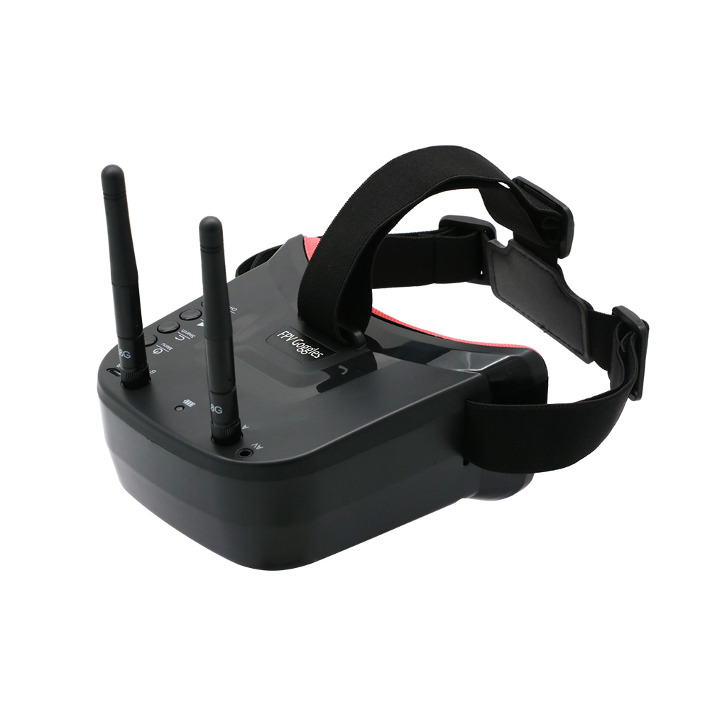 Очки FPV 5.8G 40CH с двумя ант – обзор и цена Drone Racing Goggles