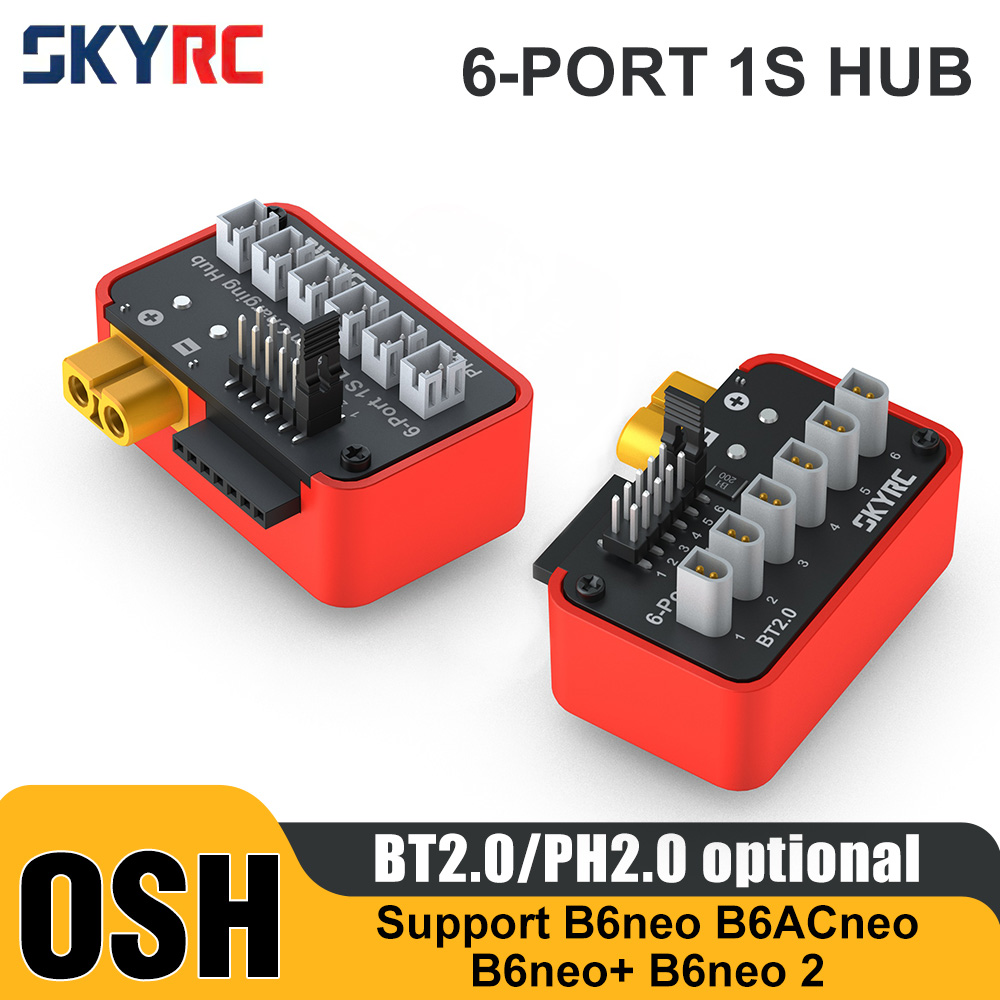 Зарядный хаб SKYRC OSH с 6 пор – обзор и цена Drone Racing Gate