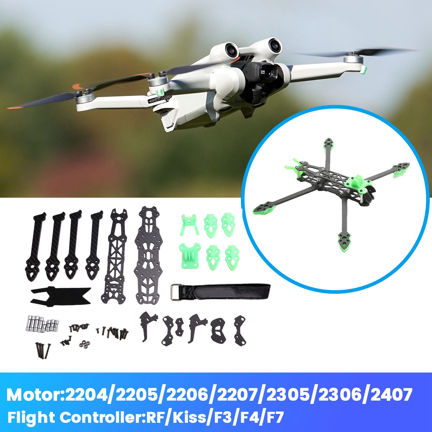 YSUN-MARK4-HD Mark 4 HD 5-дюйм – обзор и цена Drone Racing Frame