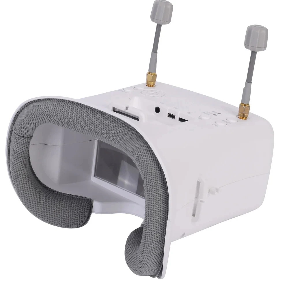 FPV-очки DMKR 008D PRO белые с – обзор и цена Drone Racing Goggles