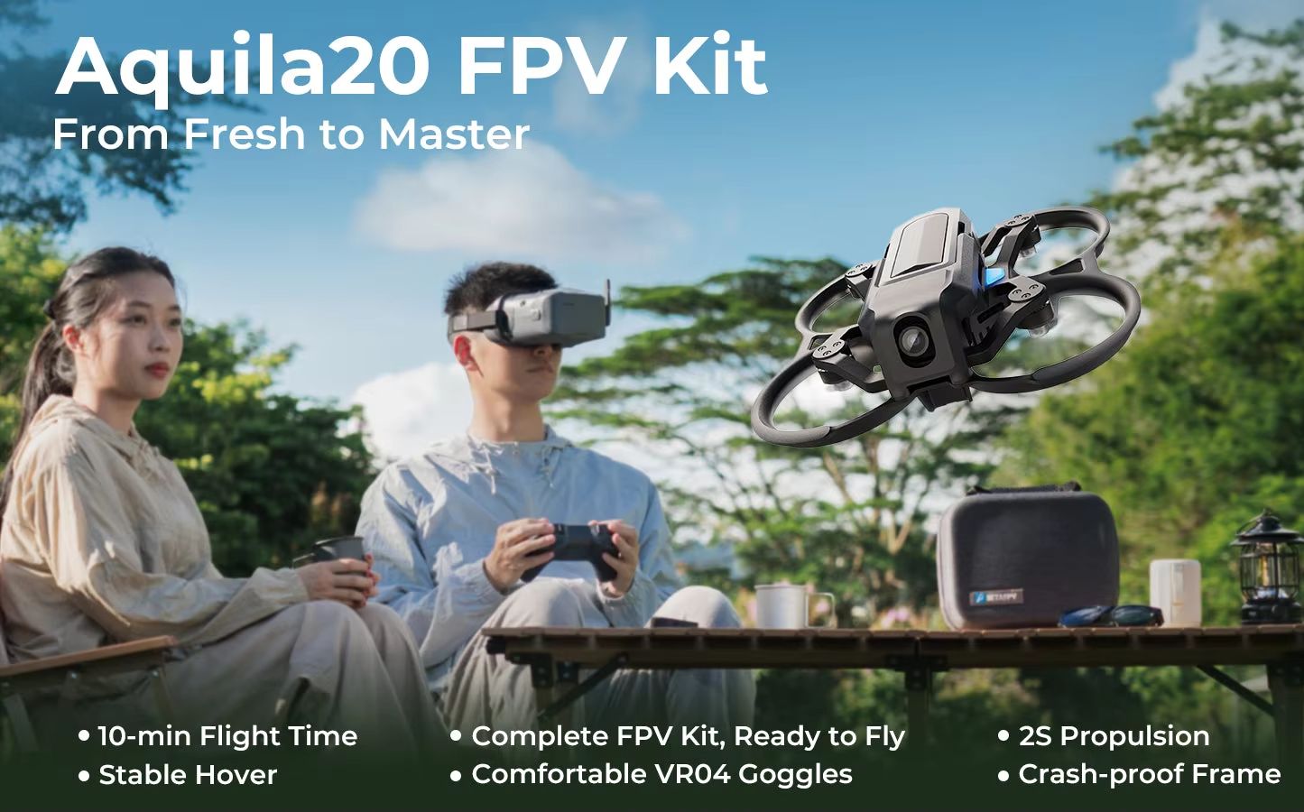 Комплект FPV BETAFPV Aquila20  – обзор и цена Drone Racing Goggles